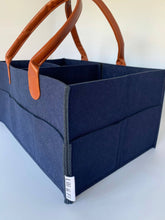 Load image into Gallery viewer, Nappy Caddy/Organiser (The Navy)
